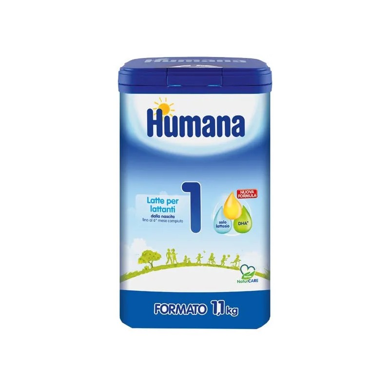 Humana 1 Probalance Latte Per Lattanti Dalla Nascita 1,1Kg Humana 1 Probalance Latte Per Lattanti Dalla Nascita 1,1Kg
