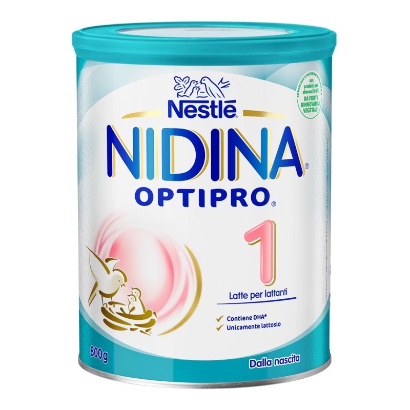 Nestlé NIDINA OPTIPRO 1 dalla nascita latte per lattanti in polvere 800 g Nestlé NIDINA OPTIPRO 1 dalla nascita latte per lattanti in polvere 800 g