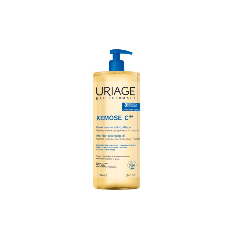 Uriage Xemose Huile Lavante Olio Detergente Lenitivo 1 litro