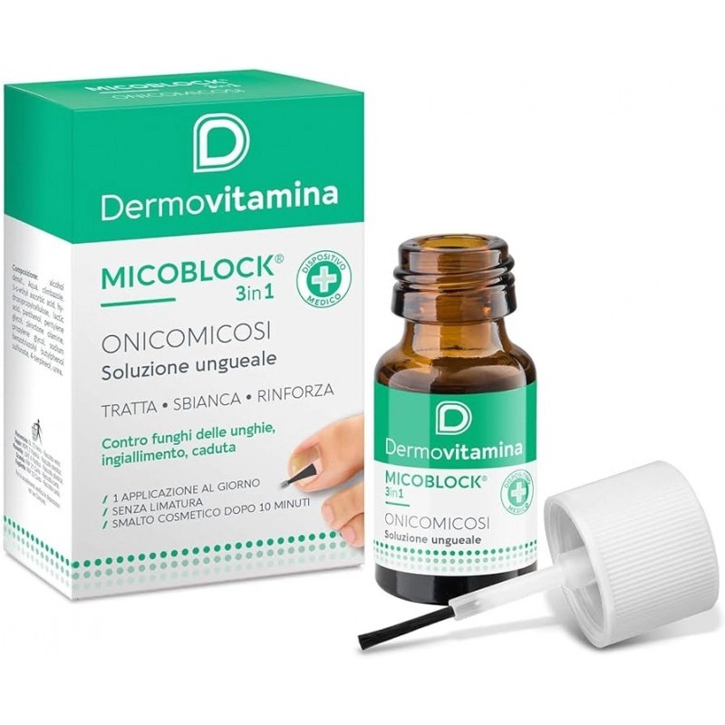 Pasquali Dermovitamina Micoblock Soluzione Ungueale Per Trattamento Onicomicosi 7 Ml Pasquali Dermovitamina Micoblock Soluzione Ungueale Per Trattamento Onicomicosi 7 Ml