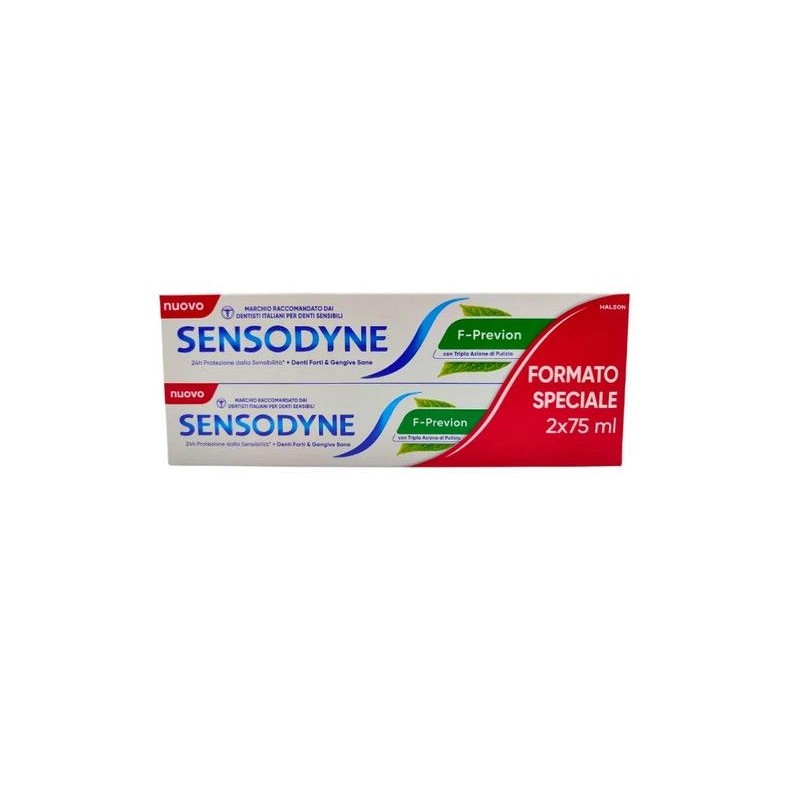 Sensodyne Fresh Mint Tooth 2 pezzi da 75 ml Sensodyne Fresh Mint Tooth 2 pezzi da 75 ml