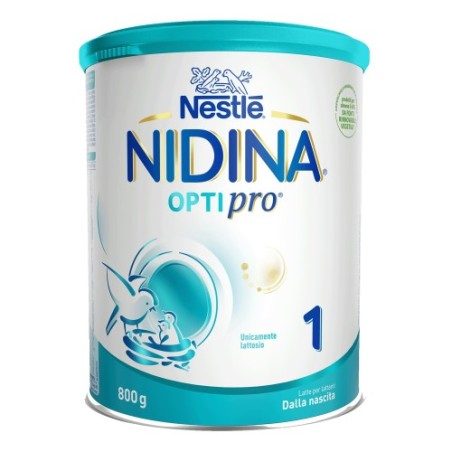 Nestlé NIDINA OPTIPRO 1 dalla Nascita Latte per Lattanti in Polvere 800 g