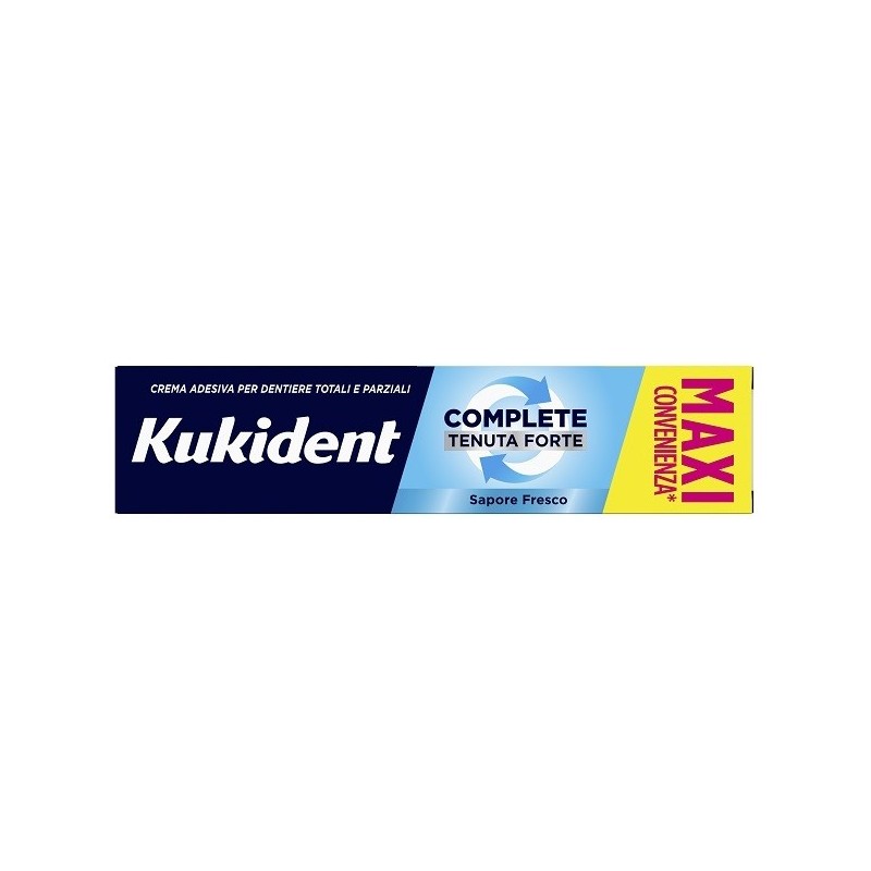 Kukident Complete Fresco crema adesiva per dentiera tenuta forte 70 g Kukident Complete Fresco crema adesiva per dentiera tenuta forte 70 g
