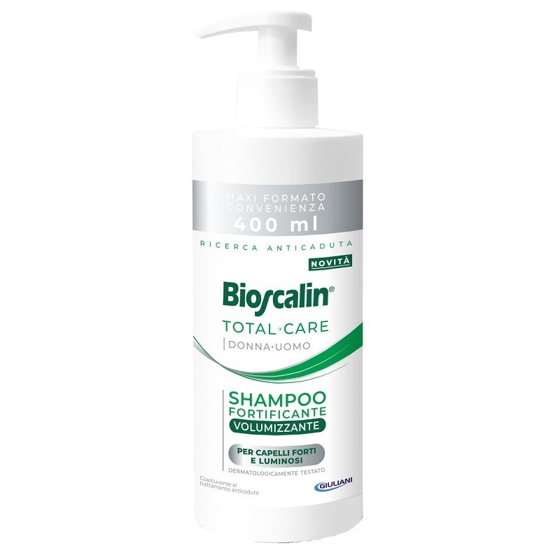 Bioscalin Total Care shampoo fortificante e volumizzante capelli fini 400 ml