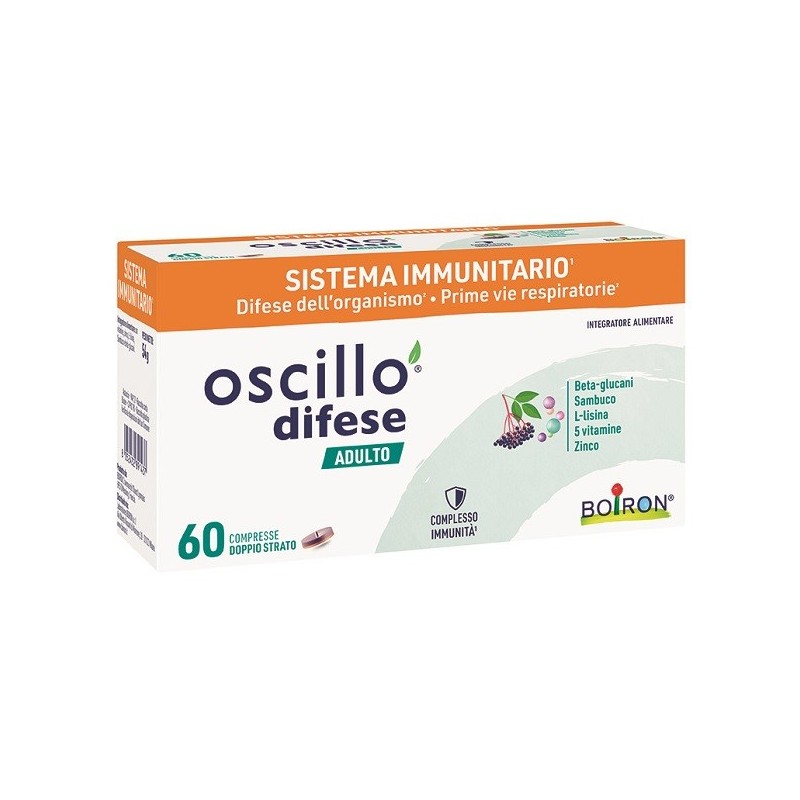 Boiron Oscillo Difese integratore per il sistema immunitario 60 compresse