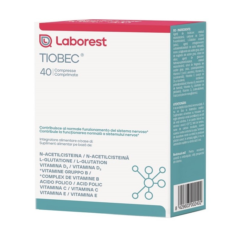 Tiobec 40 compresse