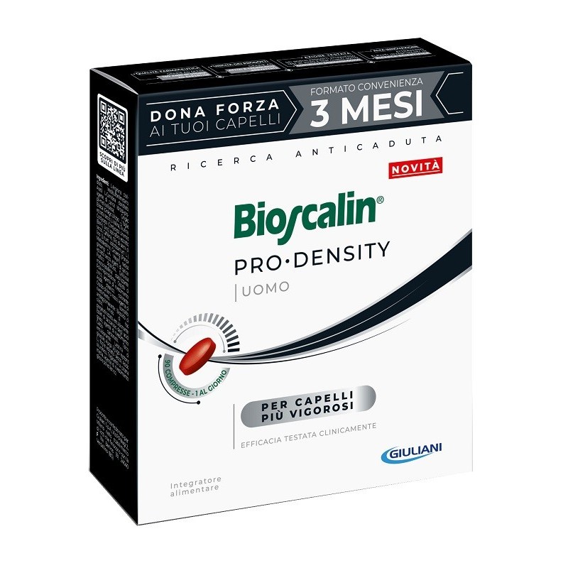 Bioscalin Pro Density integratore per capelli uomo 90 compresse