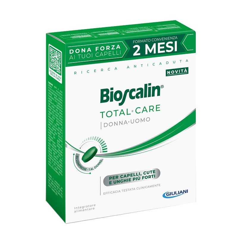 Bioscalin Total Care integratore per capelli e unghie 60 compresse