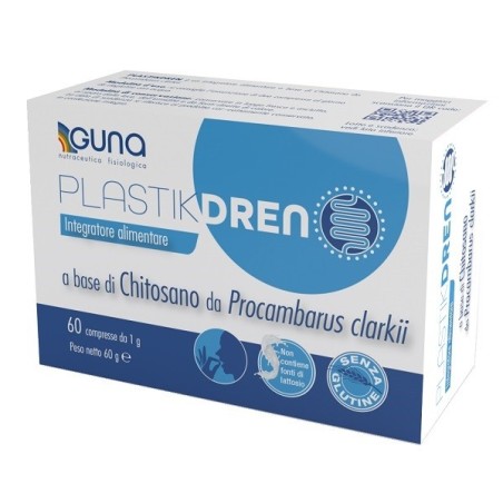 Guna Plastikdren integratore per eliminare le microplastiche 60 compresse