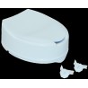 Ausilium Rialzo WC 15 cm con Staffe e Coperchio - Ergonomico e Sicuro