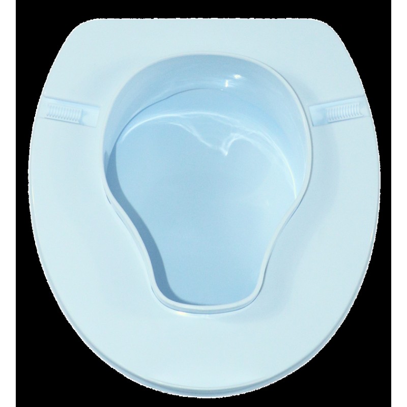 Ausilium Rialzo WC 15 cm con Staffe e Coperchio - Ergonomico e Sicuro