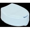 Ausilium Rialzo WC 15 cm con Staffe e Coperchio - Ergonomico e Sicuro