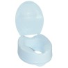 Ausilium Rialzo WC 15 cm con Staffe e Coperchio - Ergonomico e Sicuro