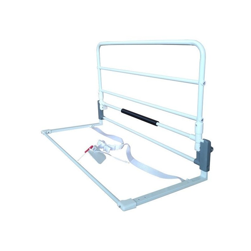 Ausilium Sponda Letto Pieghevole Universale in Acciaio e Polietilene