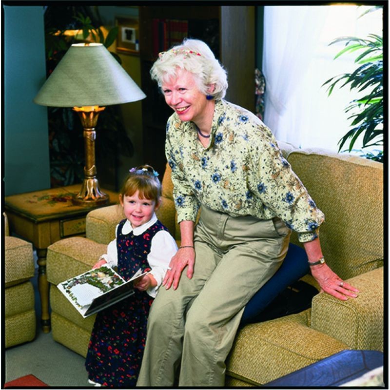 Ausilium Cuscino Sollevatore Assistito con Rivestimento Lavabile 43x48x5 cm