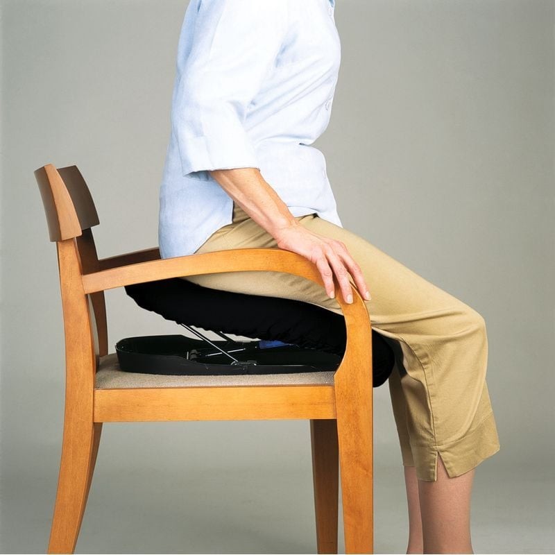 Ausilium Cuscino Sollevatore Assistito con Rivestimento Lavabile 43x48x5 cm