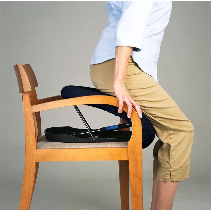 Ausilium Cuscino Sollevatore Assistito con Rivestimento Lavabile 43x48x5 cm