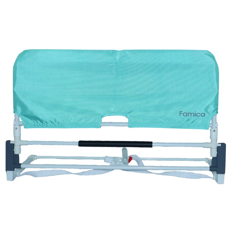 Ausilium Sponda Letto pieghevole e ribaltabile con parasponda universale 90 cm