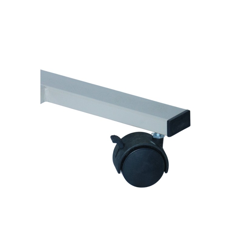 Ausilium Tavolino servipranzo regolabile con ruote per letti e poltrone