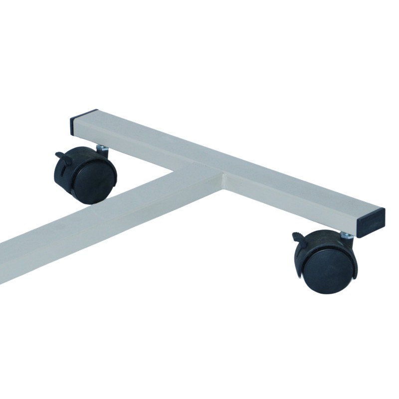 Ausilium Tavolino servipranzo regolabile con ruote per letti e poltrone