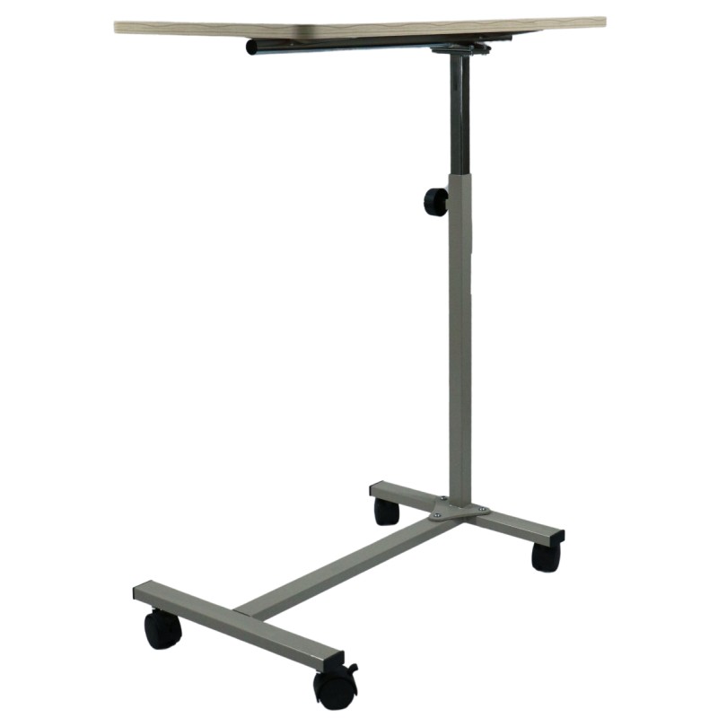 Ausilium Tavolino servipranzo regolabile con ruote per letti e poltrone