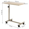 Ausilium Tavolino servipranzo regolabile con ruote per letti e poltrone