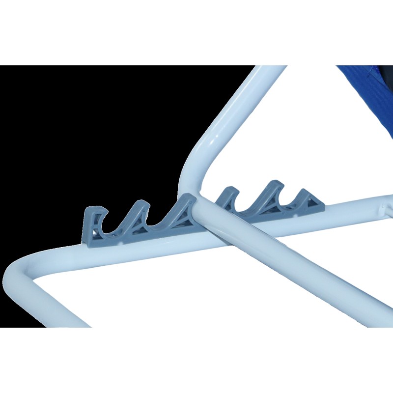 Ausilium Alzacuscino reggischiena pieghevole regolabile con poggiatesta 63x46 cm