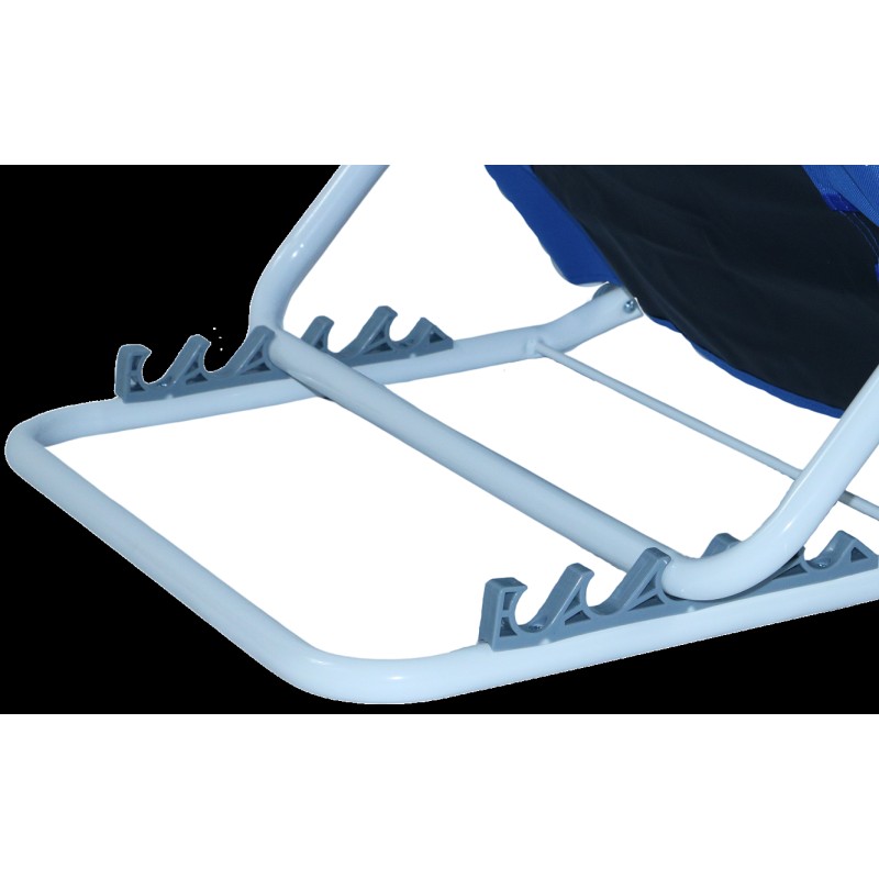 Ausilium Alzacuscino reggischiena pieghevole regolabile con poggiatesta 63x46 cm