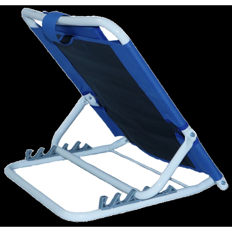 Ausilium Alzacuscino reggischiena pieghevole regolabile con poggiatesta 63x46 cm