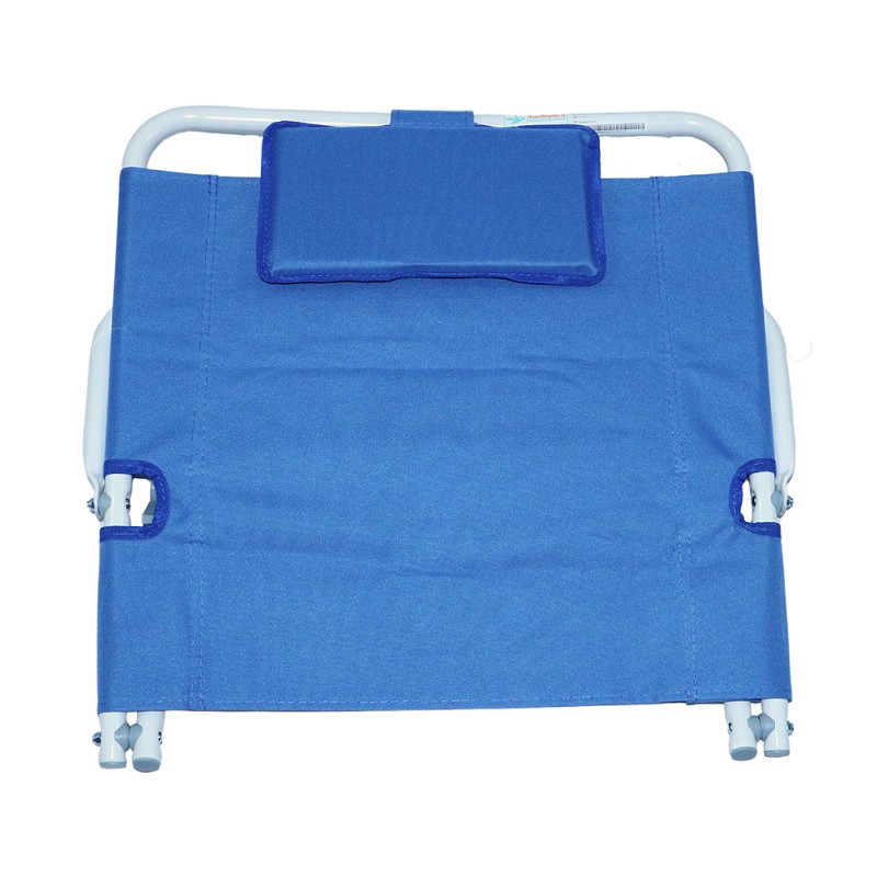 Ausilium Alzacuscino reggischiena pieghevole regolabile con poggiatesta 63x46 cm