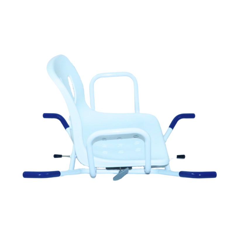 Ausilium Sedia per vasca girevole con braccioli e schienale regolabile 360°