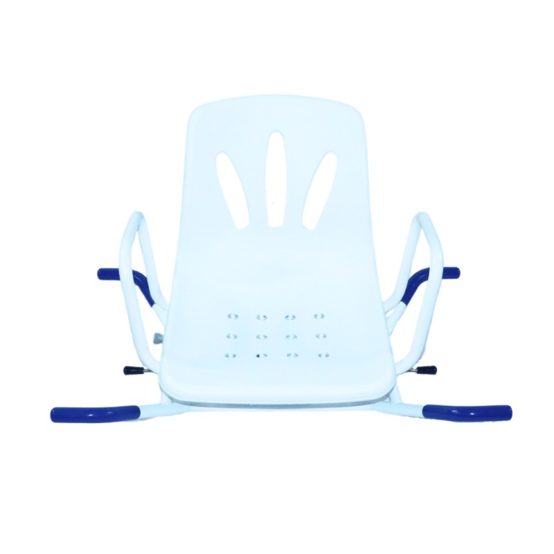 Ausilium Sedia per vasca girevole con braccioli e schienale regolabile 360°