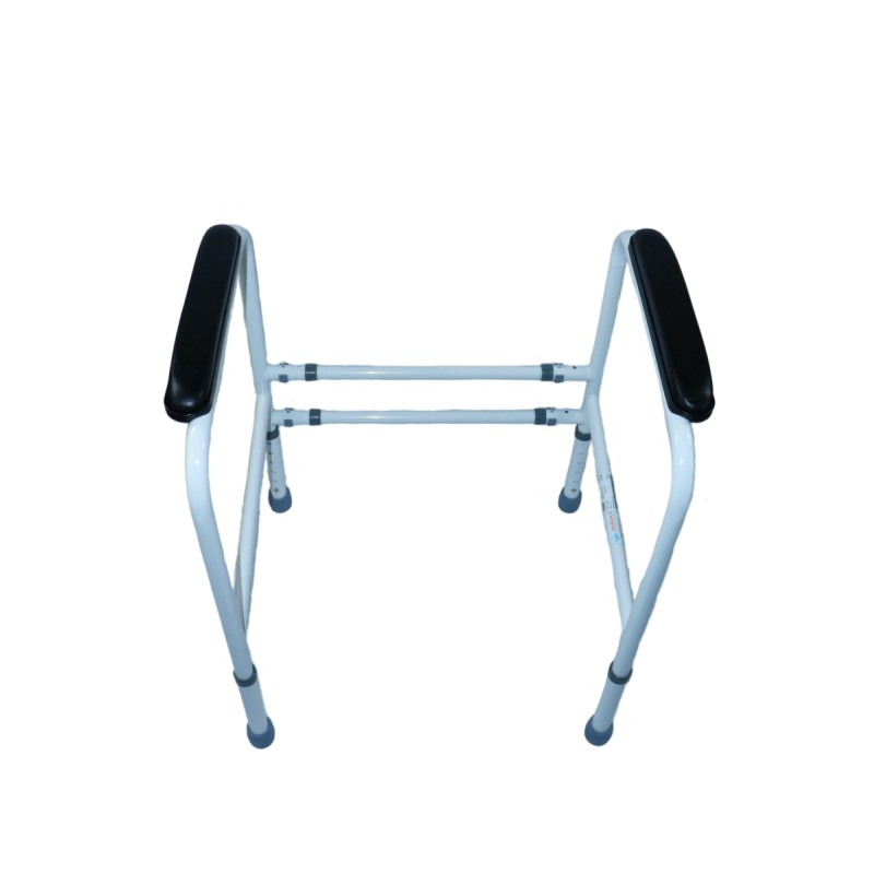 Ausilium Braccioli Toilette regolabili in altezza per WC con struttura in acciaio