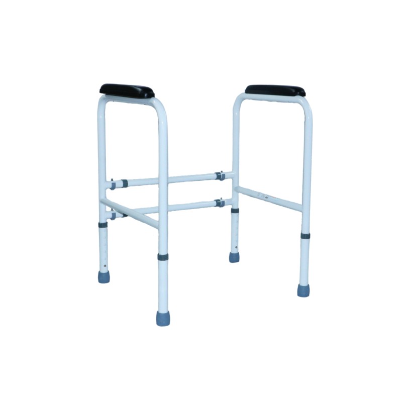 Ausilium Braccioli Toilette regolabili in altezza per WC con struttura in acciaio