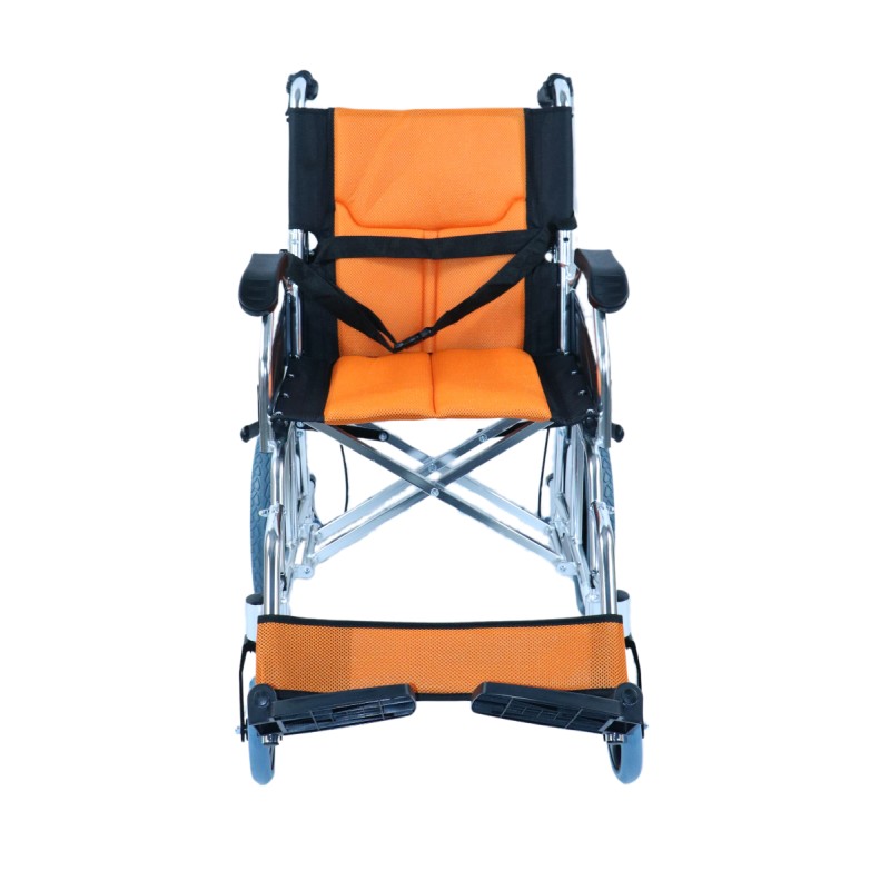 Ausilium Carrozzina Pieghevole Ultraleggera In Alluminio Da Transito 10.8 kg