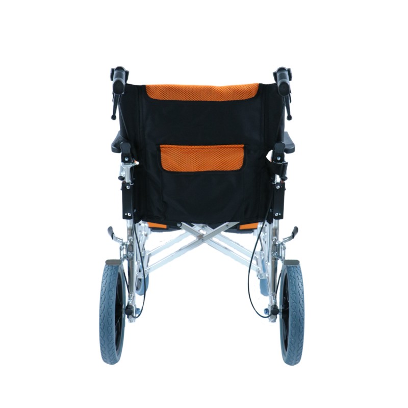 Ausilium Carrozzina Pieghevole Ultraleggera In Alluminio Da Transito 10.8 kg