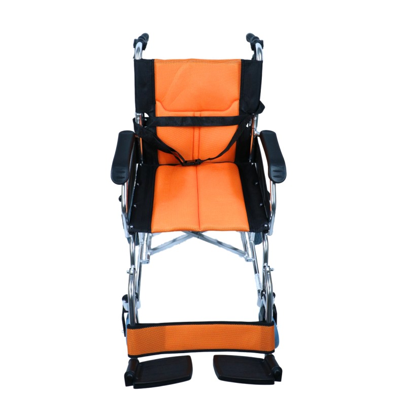 Ausilium Carrozzina Pieghevole Ultraleggera In Alluminio Da Transito 10.8 kg