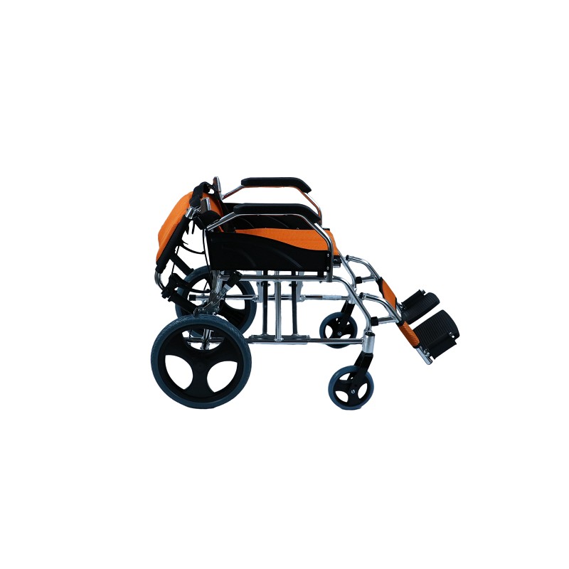 Ausilium Carrozzina Pieghevole Ultraleggera In Alluminio Da Transito 10.8 kg