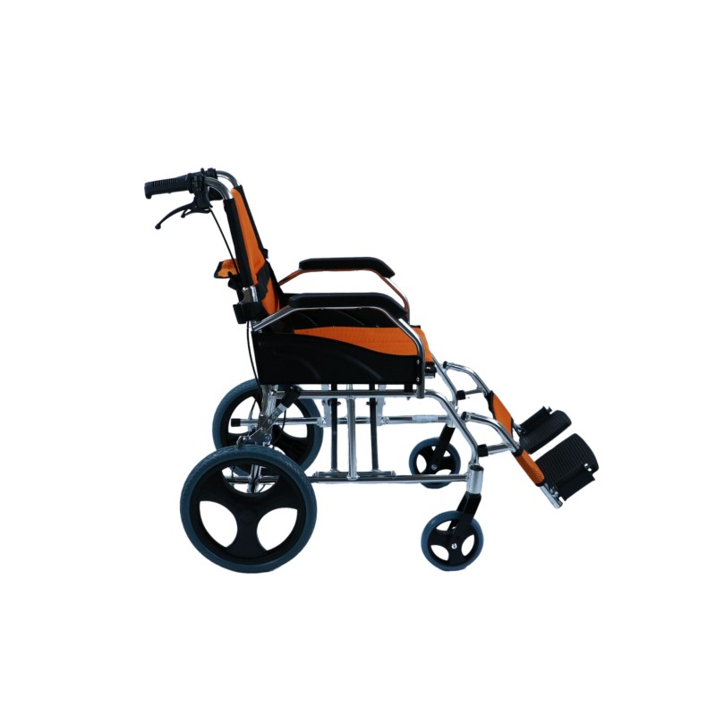 Ausilium Carrozzina Pieghevole Ultraleggera In Alluminio Da Transito 10.8 kg