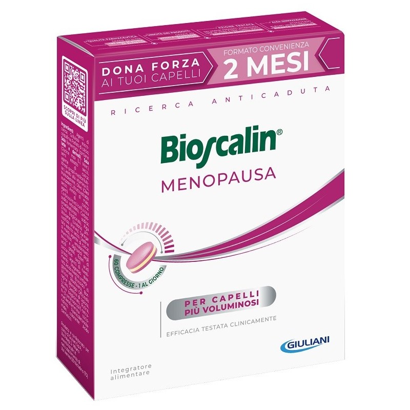 Bioscalin Menopausa integratore per capelli 60 compresse