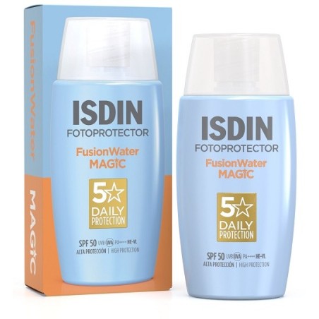 ISDIN FusionWater Magic protezione solare quotidiana per il viso 50 ml