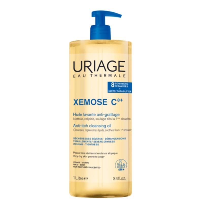 Uriage Xemose Huile Lavante Olio Detergente Lenitivo 1 litro