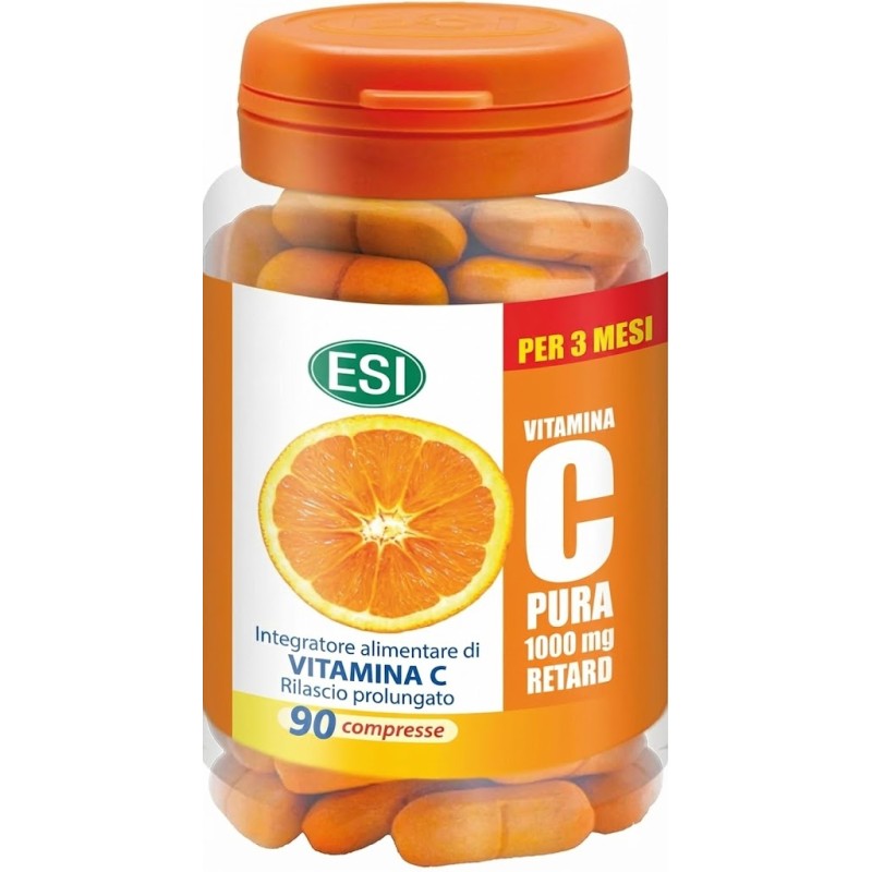 Esi Vitamina C Pura 1000 mg Retard 90 Compresse
