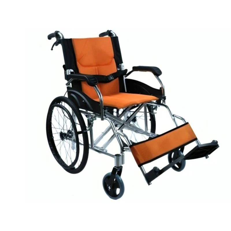 Ausilium Carrozzina Pieghevole Ultraleggera in Alluminio ad Autospinta