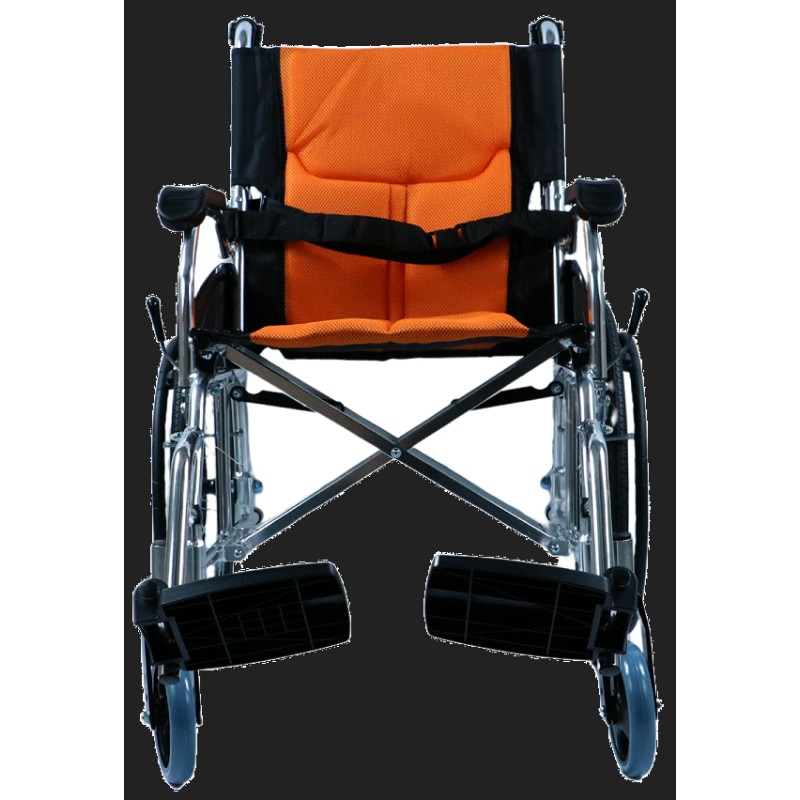 Ausilium Carrozzina Pieghevole Ultraleggera in Alluminio ad Autospinta