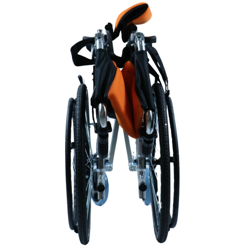 Ausilium Carrozzina Pieghevole Ultraleggera in Alluminio ad Autospinta