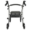 Ausilium Rollator Alluminio Leggero 4 Ruote Pieghevole