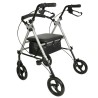 Ausilium Rollator Alluminio Leggero 4 Ruote Pieghevole