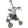 Ausilium Rollator Alluminio Leggero 4 Ruote Pieghevole