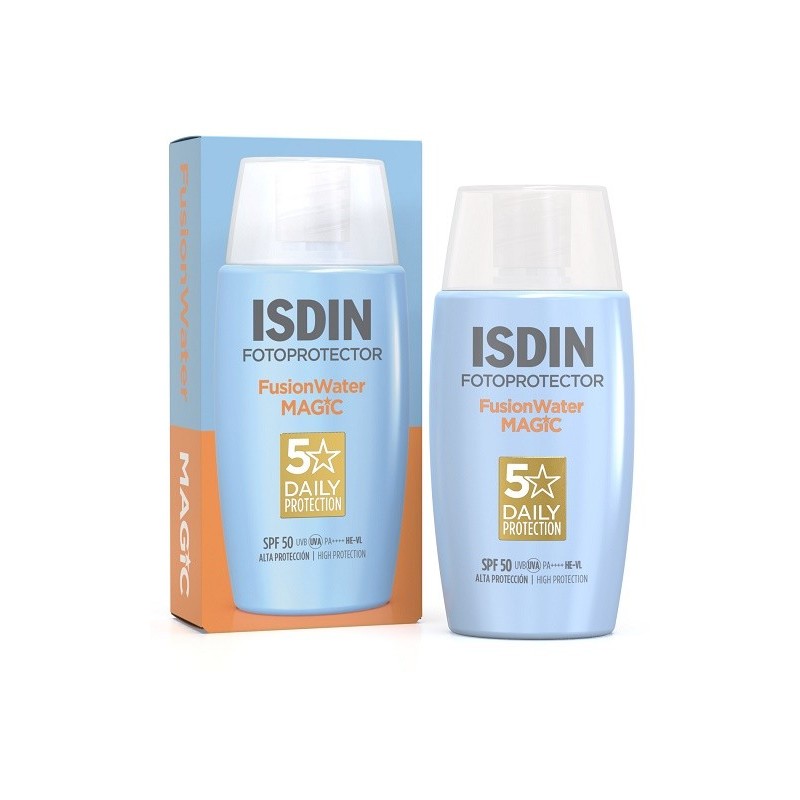 ISDIN FusionWater Magic protezione solare quotidiana per il viso 50 ml